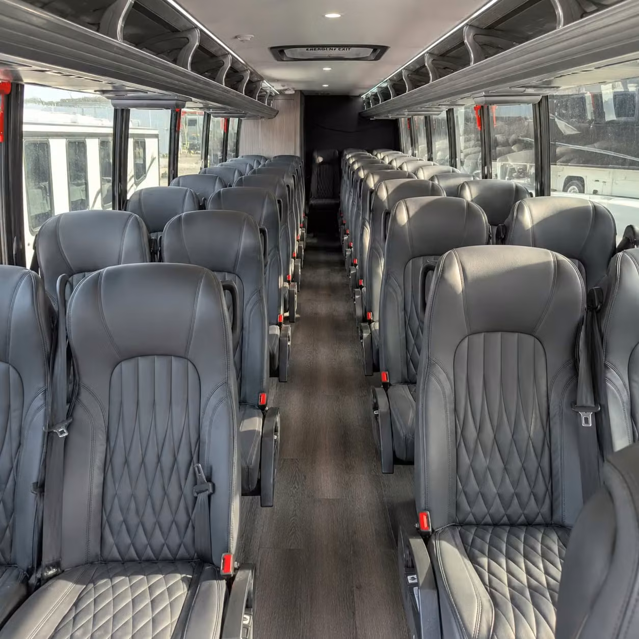 30 passenger minibus inside