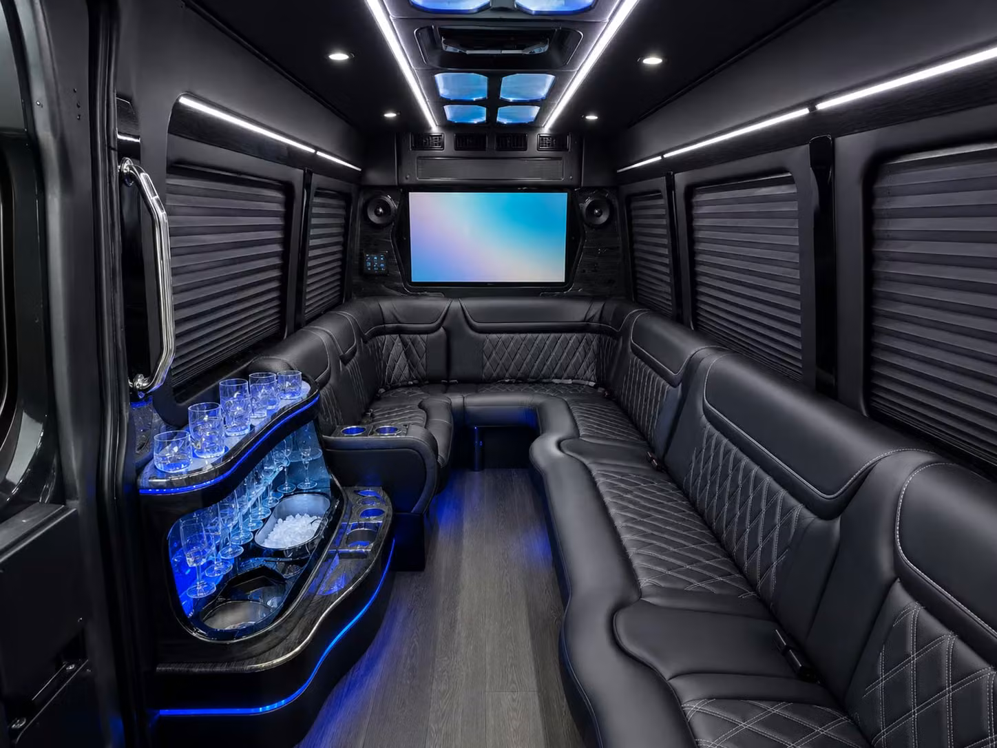 construction crew shuttles for baytown petrochemical and industrial projects