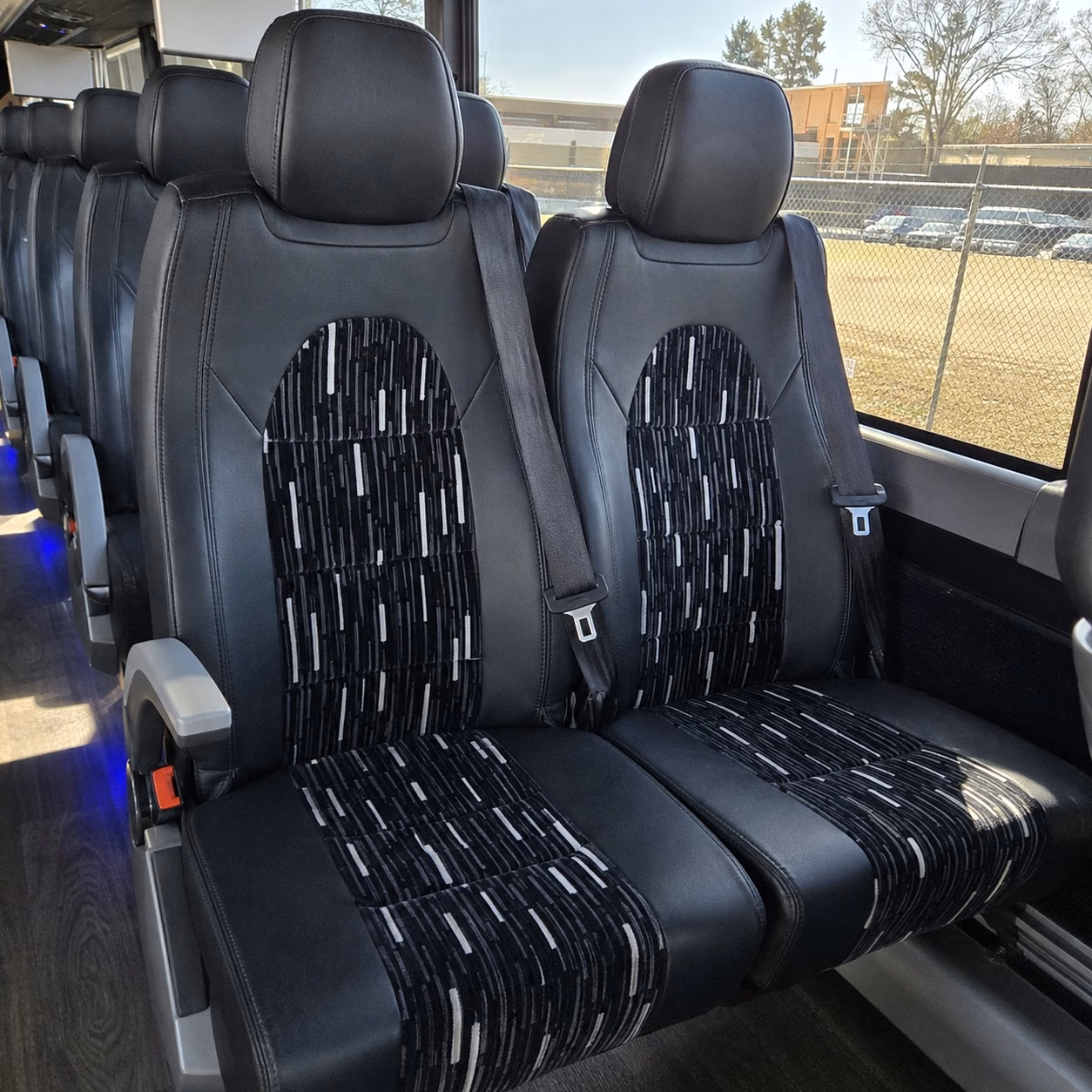 how bus type changes charter bus prices in baytown texas