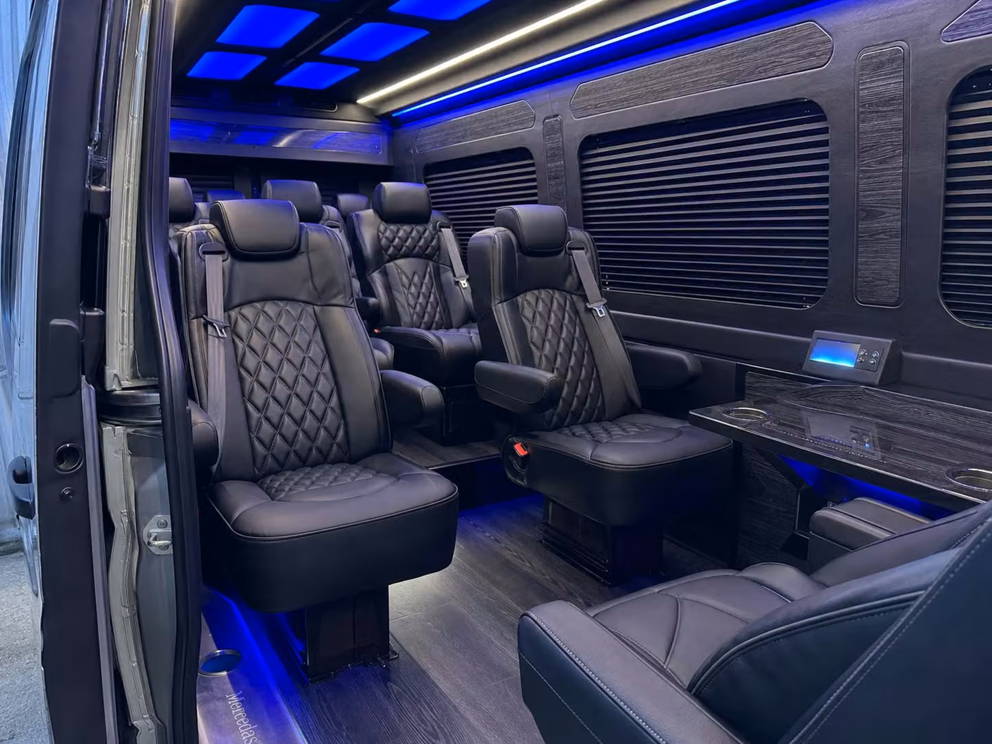 sprinter van transportation for groups and events across baytown